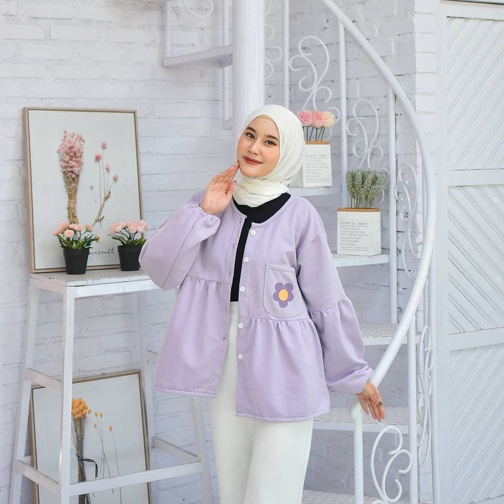 Nara Grosir - Kaory Sweet Outer | Fashion Terkini | Sweater Termurah