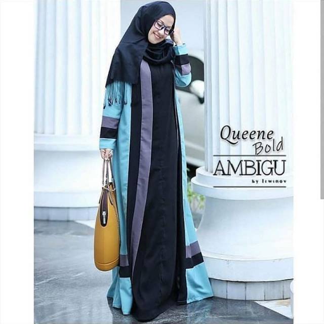 BL - New queen dress/dress murah/baju muslim murah