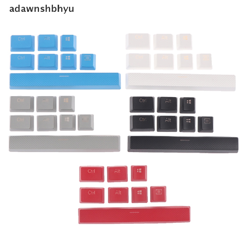 Keycaps PBT adawnshbhyu Untuk Topi Kunci Keyboard Gaming Corsair K65 K70 K95 Logitech G710