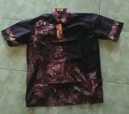 Bswart Batik Hrb026 Kenongo Merpati Pekalongan M L Xl Batik Pria Murah Modern Grosir Motif Wayang