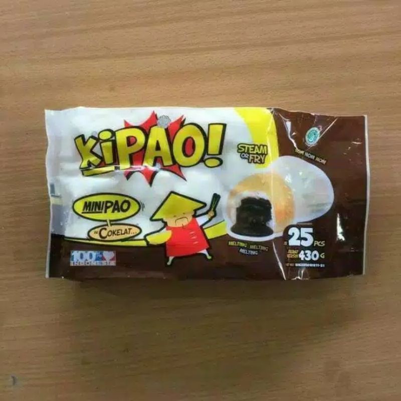 

Kipao minipao coklat isi 25pcs 430gr