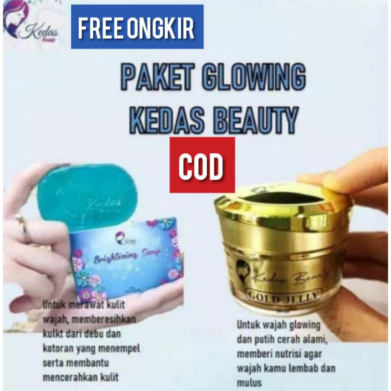 Sabun Kedas Beauty/Gold Jelly Kedas Beauty Original BPOM