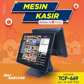 KASSEN TCP669 ALL IN ONE POS DUAL DISPLAY TOUCHSCREEN 15 INCH OS WINDOWS