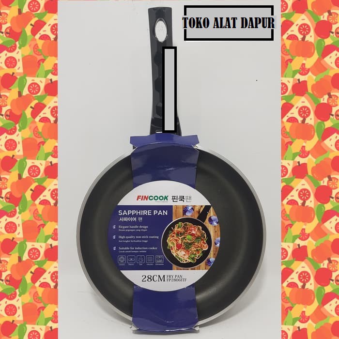 FINCOOK sapphire pan FP2806ITF  fry pan non stick induksi 2806 ITF