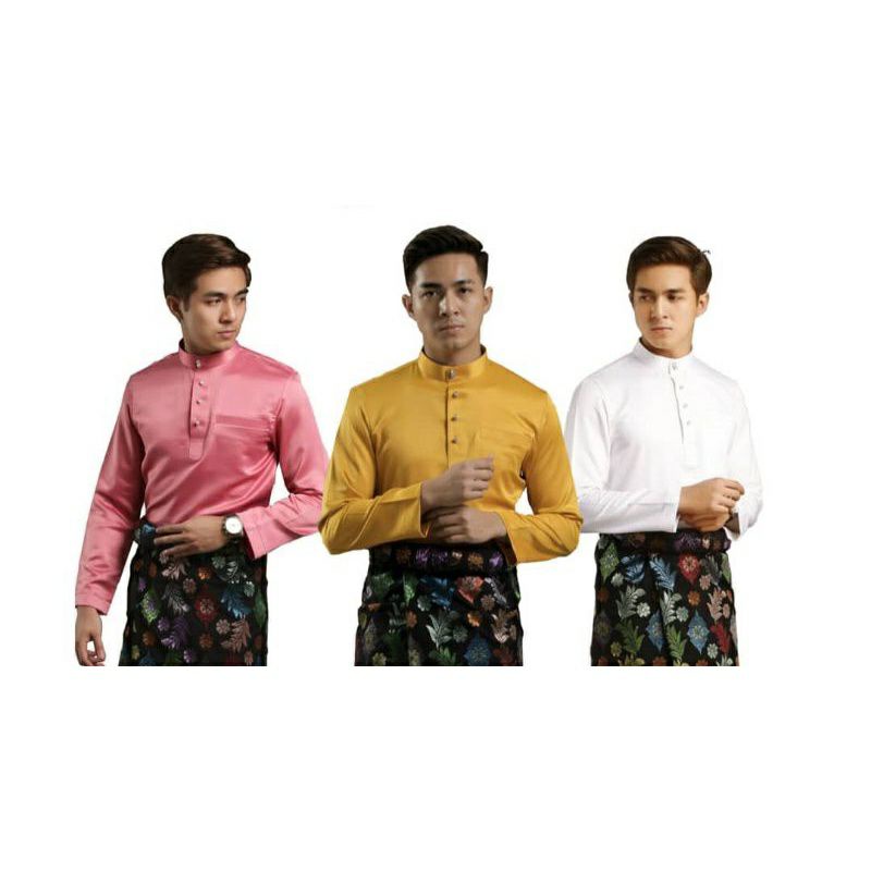 Jual Baju Melayu Pria Baju Kurung Malaysia Teluk Belanga Baju Koko Indonesiashopee Indonesia 