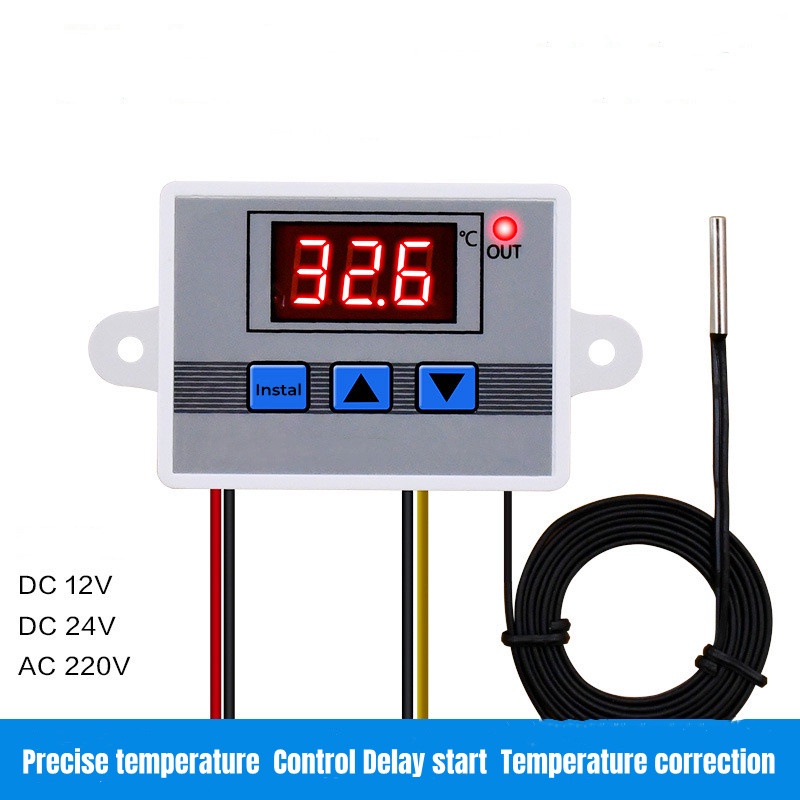 Jual Thermostat Digital AC 220V XH W3001 Termostat Digital LED