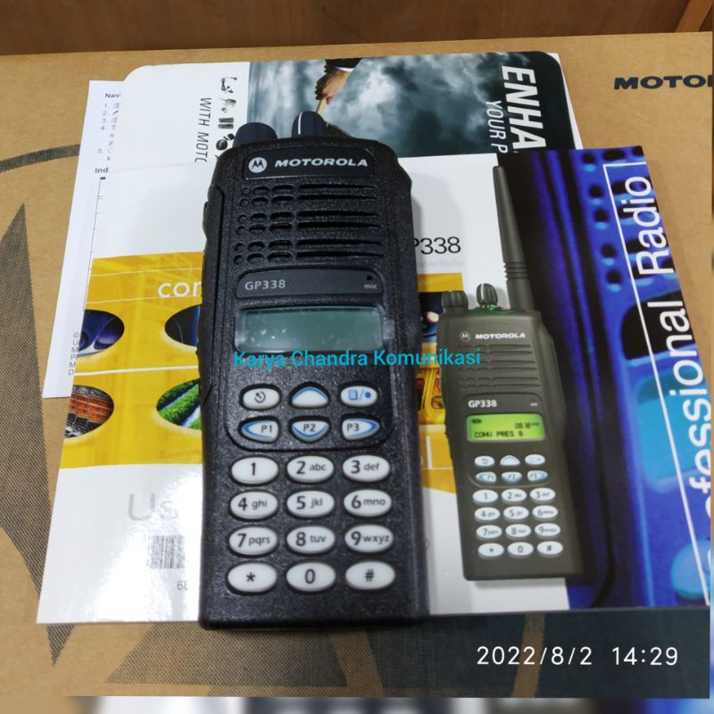 HT MOTOROLA GP-338 UHF 403-470 MHZ 5WATT GP-338 UHF 400 MHZ