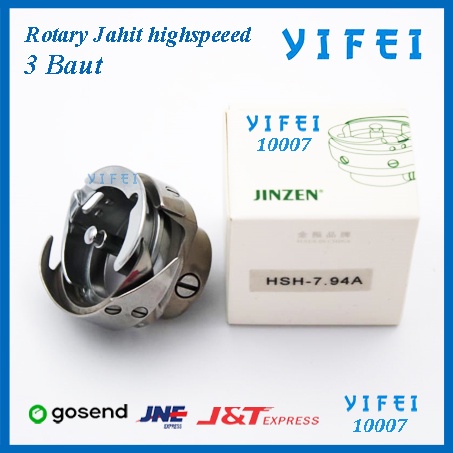 Rotary Jahit 3 Baut YIFEI JZ-10007/Rotari mesin jahit HSH-7.94A