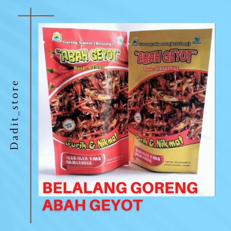 

Belalang (Simeut) Goreng Abah Geyot