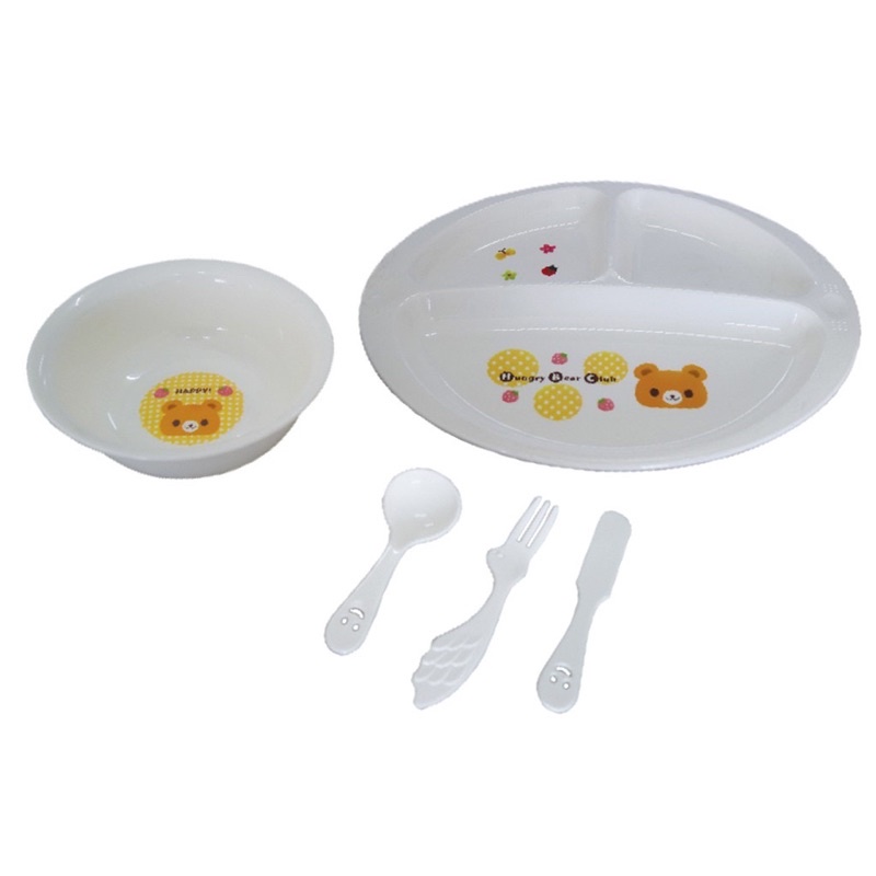 Baby Safe FS602 Feeding Set 6pcs - Peralatan Makan Mpasi