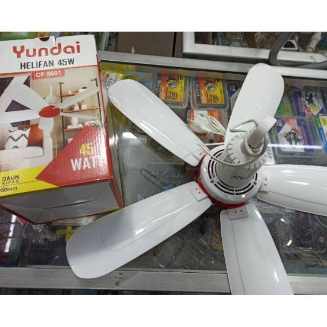 Yundai Helifan CF-5061 45W 45 Watt Kipas Angin Gantung 5 Baling