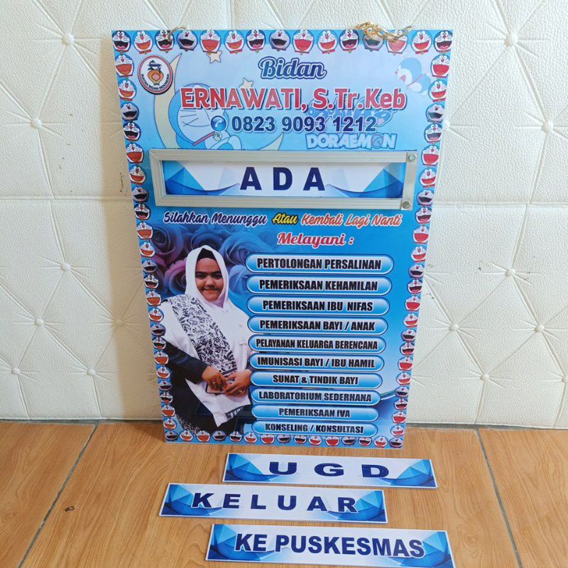 PAPAN BIDAN UK 30 X 45 CM FULL COLOUR