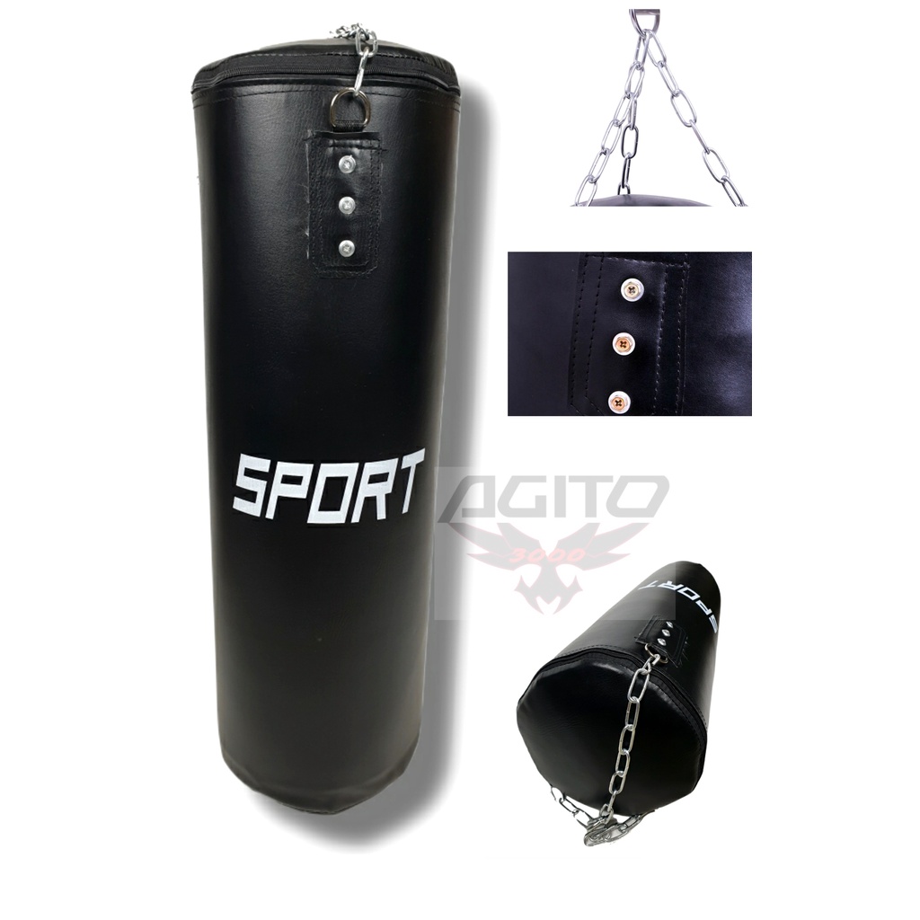 Samsak Tinju atau Punching bag Kulit PU