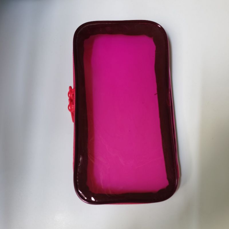 

tempat pensil/pouch pvc warna/tempat cosmetik