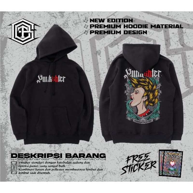 HOODIE PUNKSHTER-HOODIE PSHT TERATE KEKINIAN-HOODIE PUNKSHTER TERBARU-HOODIE PRIA