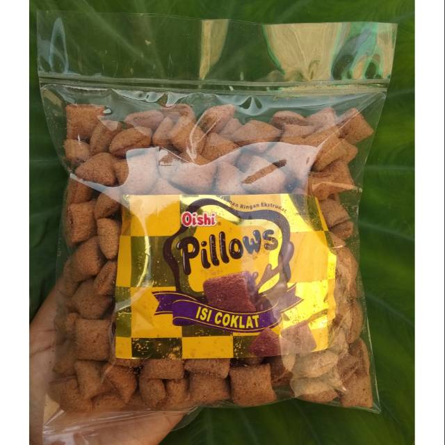 

OISHI PILLOWS COKLAT UBI UNGU 250GR/ SNACK CEMILAN VIRAL KILOAN ORIGINAL MURAH