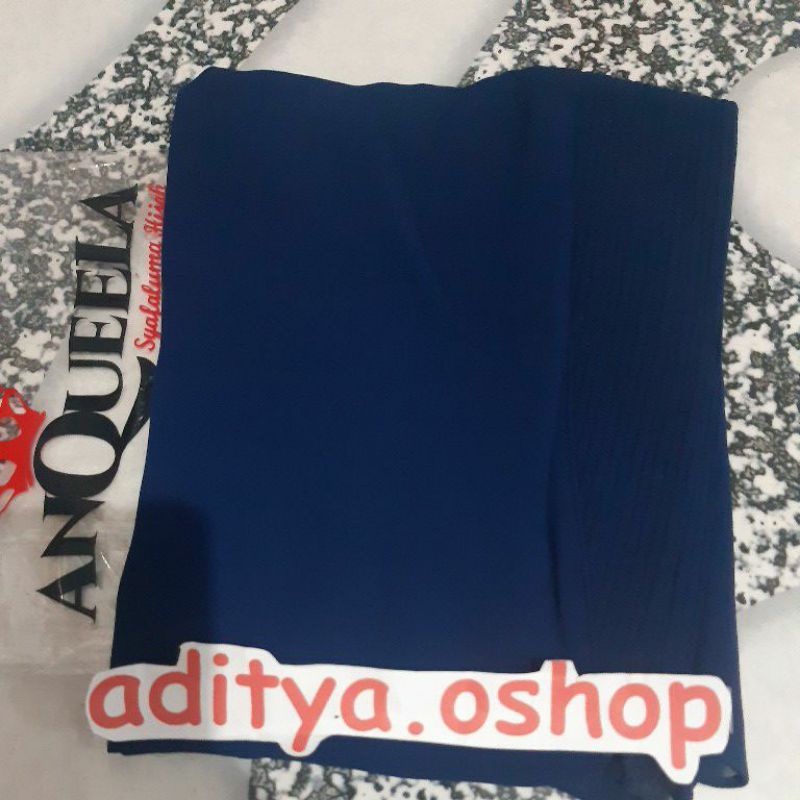 (Bisa COD) Leaf Khimar Cerutty Anqueela Syafaluma-Navy