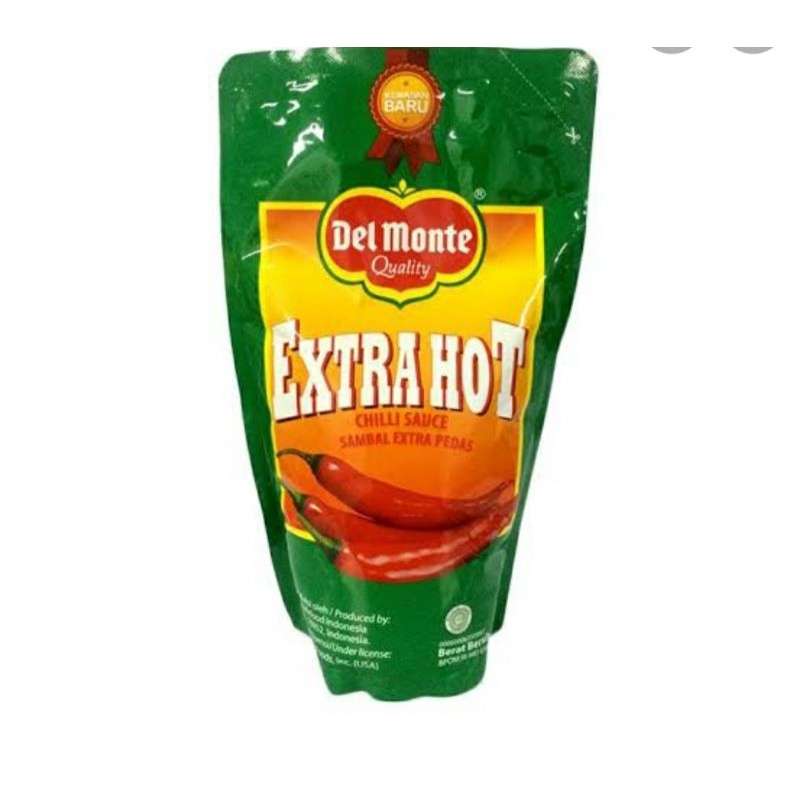 

Delmonte Saus Extra hott & Saus Tomat