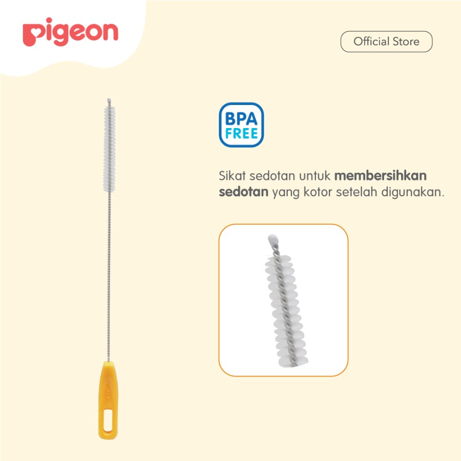 Pigeon Mag Mag Straw Brush (Sikat Sedotan) - 1 Pcs