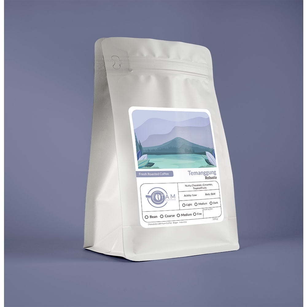 

Kopi Temanggung Itam Coffee 500 gram