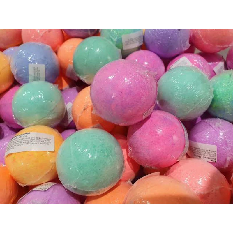 Paket bath bomb besar dan bubble bath mandi busa bathbomb