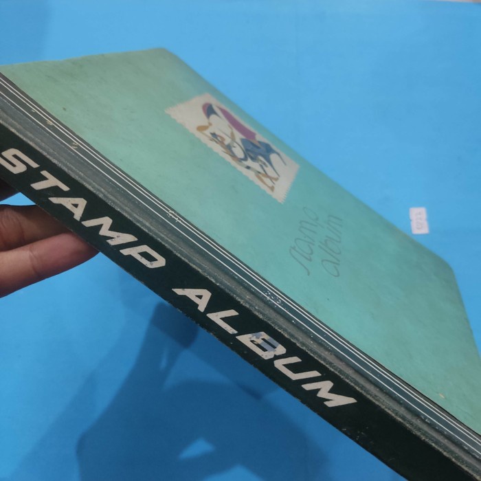 Buku stamp album prangko lawas berbagai macam manca negara