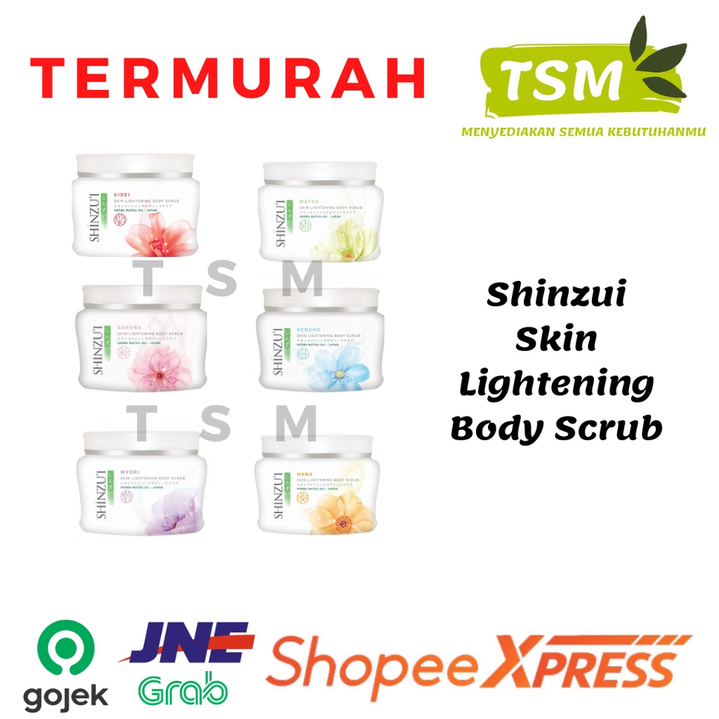 Shinzui Skin Lightening Body Scrub 200g