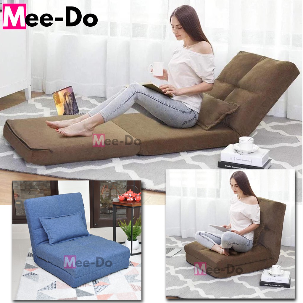 Mee-Do Sofa Bed Lipat / Kursi Lipat Kursi Lesehan Kursi Santai Kursi Lantai Sofa Lipat Sofabed