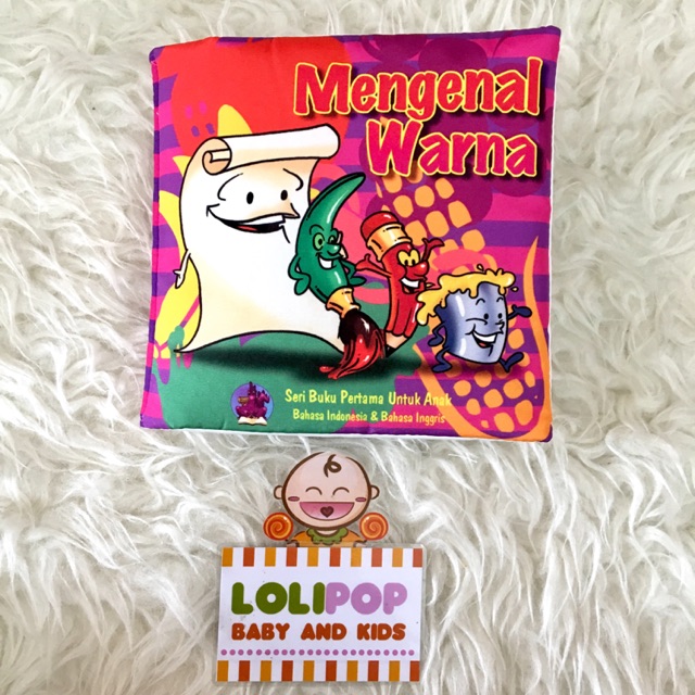  Buku mengenal warna  bahan kain Shopee Indonesia