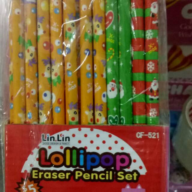 

Pensil Santa / Pensil Natal / Pensil Edisi Natal / Pensil Edisi Christmas