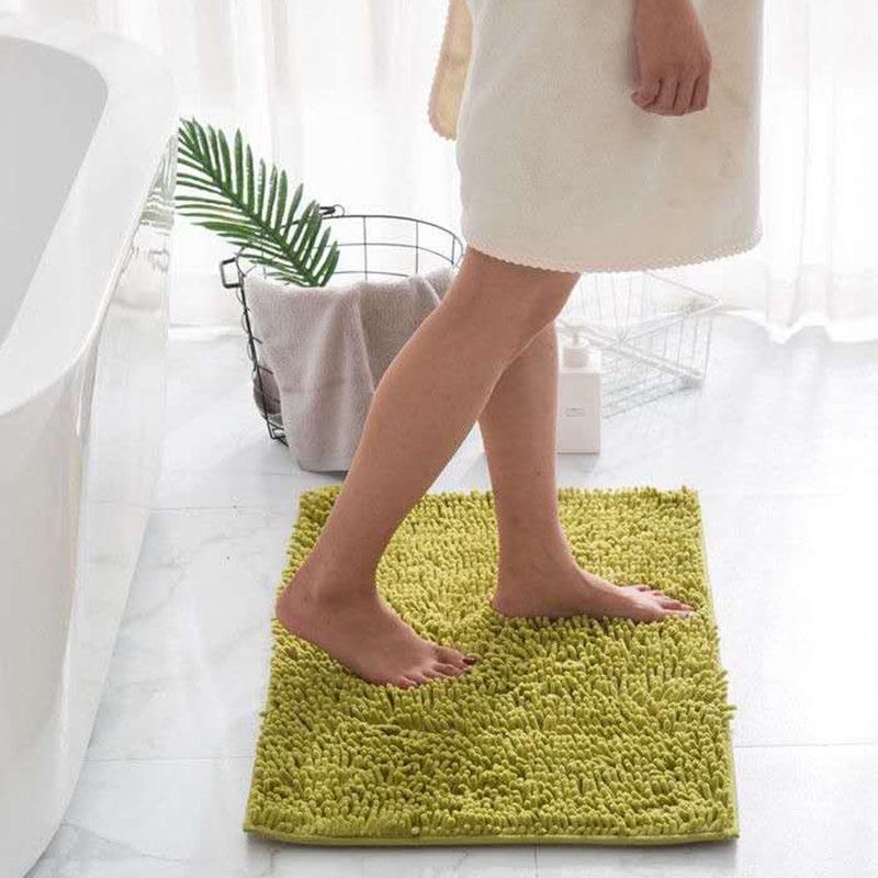 Keset Kaki Cendol 40X60CM Doff Microfiber PREMIUM QUALITY Kain Anti Slip Alas Kaki Lantai Bulu Kamar