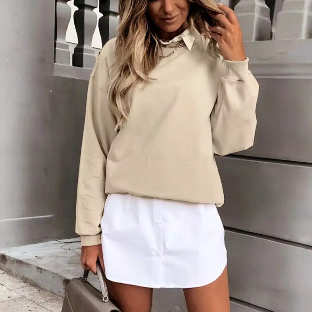 BASIC SWEATER POLOS UNISEX