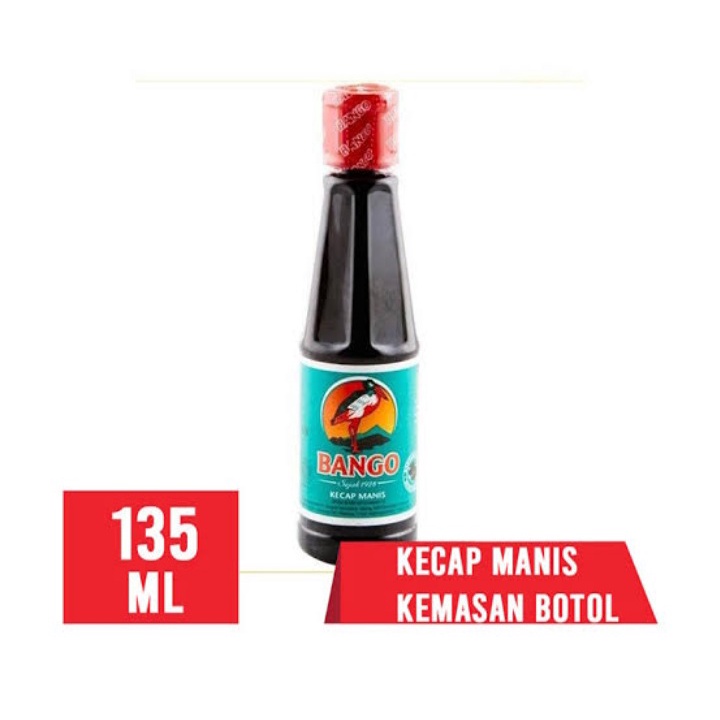 

Kecap Manis Bango Botol 135ml