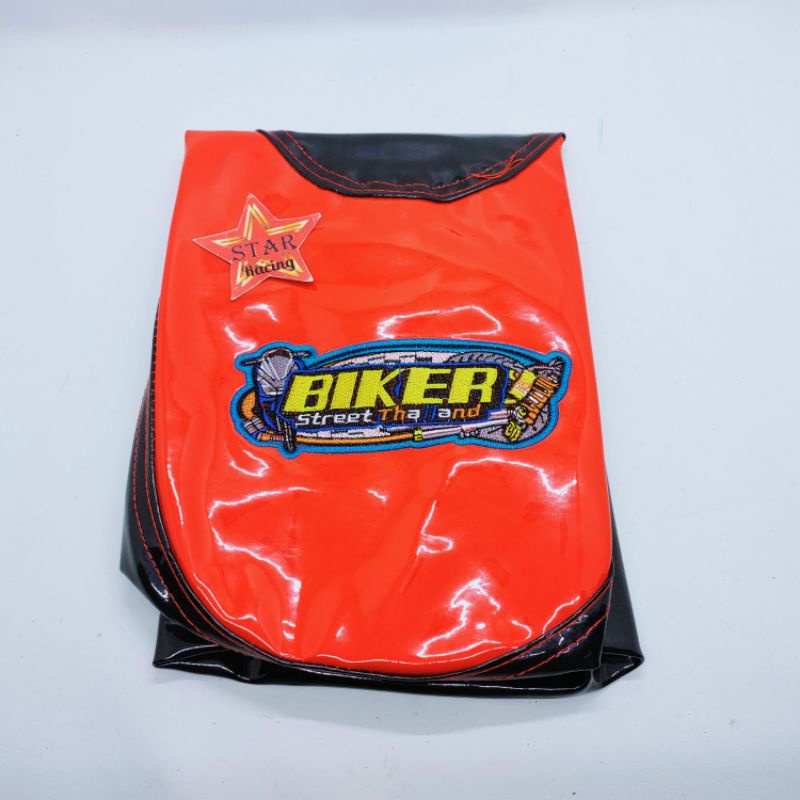 kulit jok glossy sarung jok glossy biker Carbon Thailand  universal beat Mio Scoopy dll