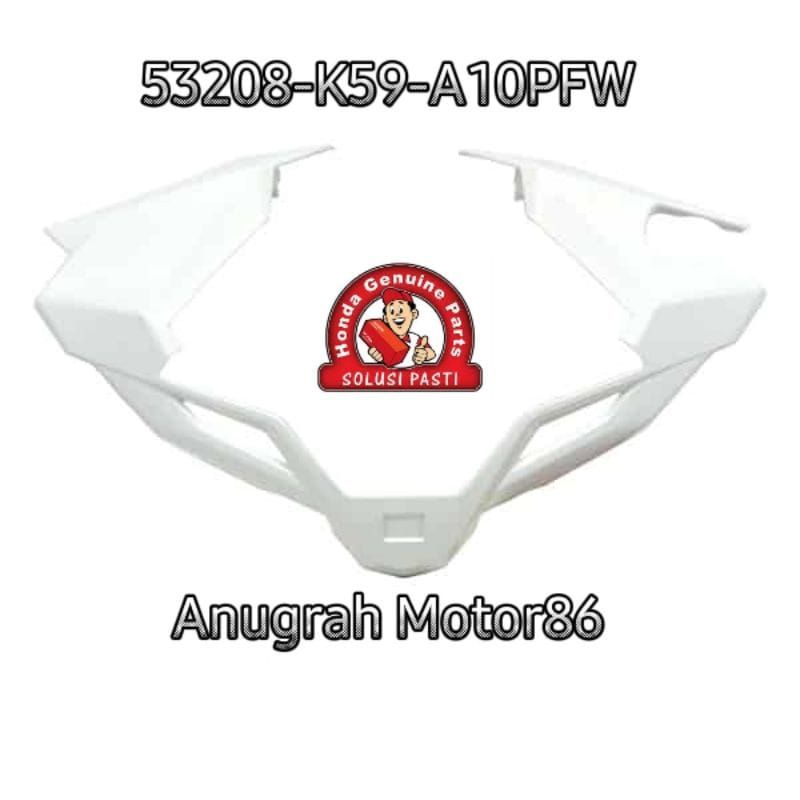 53208-K59-A10PFW Cover speedometer vario 125 150 esp putih ori honda