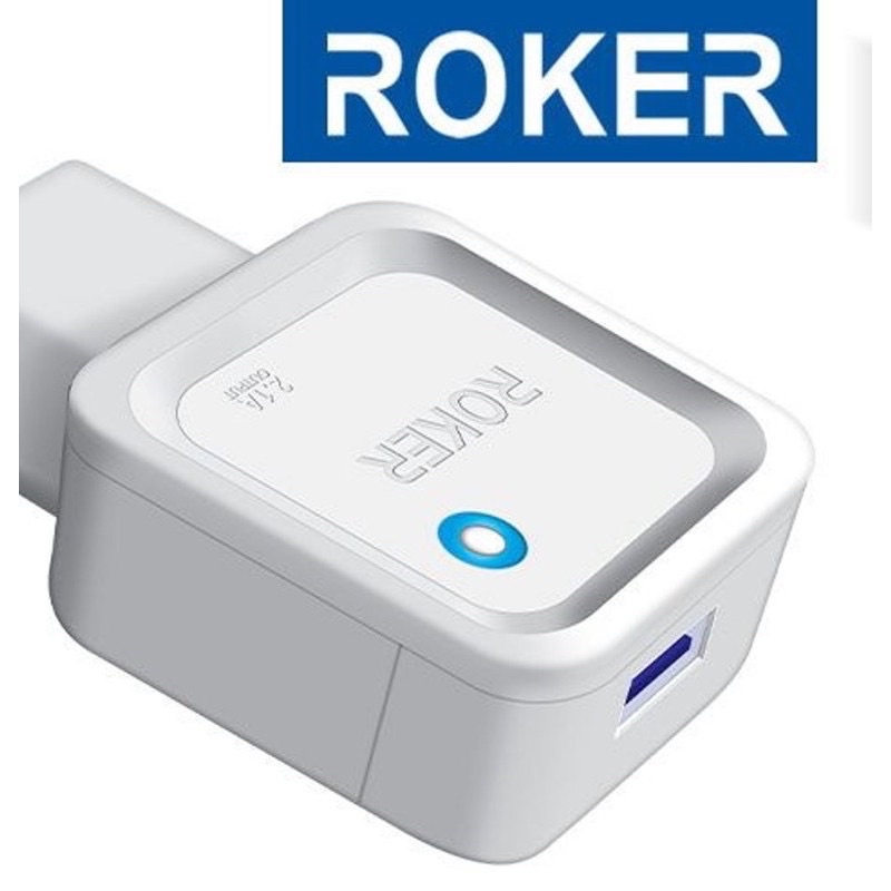 CHARGER ROKER ORIGINAL CK01 2.1A SUPER SPEED