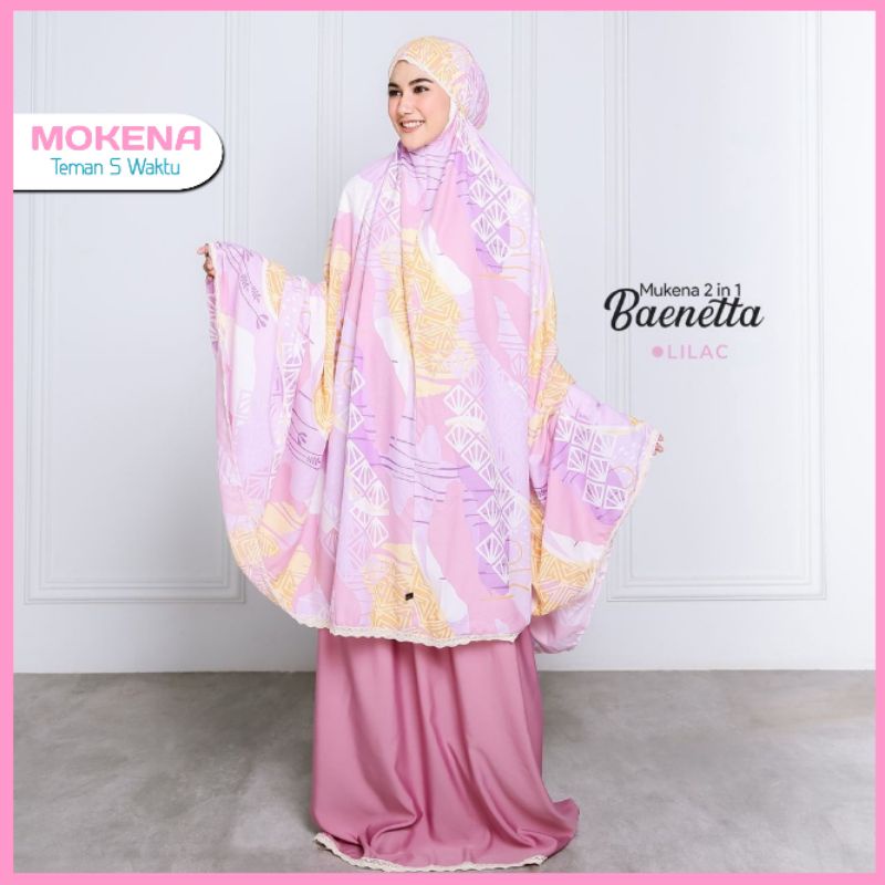 Mukena Mukenah Dewasa Silky Premium Motif jumbo terbaru 2021 by MOKENA Baenetta 2 in1 Bahan Halus Adem Lembut Mukena Khadijah Tasik Tasikmalaya fahijablove Lembut belimukena