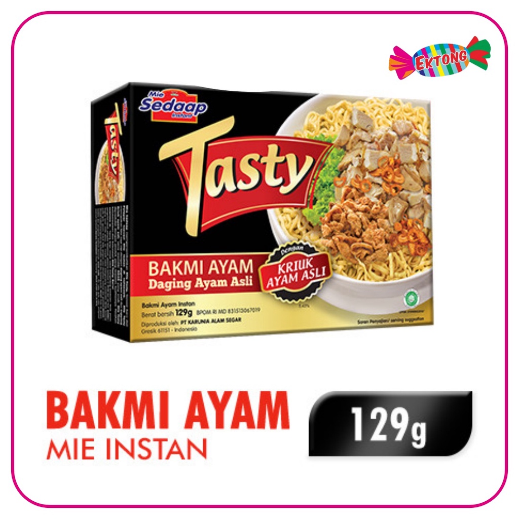 

SEDAAP TASTY BAKMI AYAM 129 GR