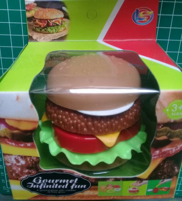 Mainan Burger Masak Masakan