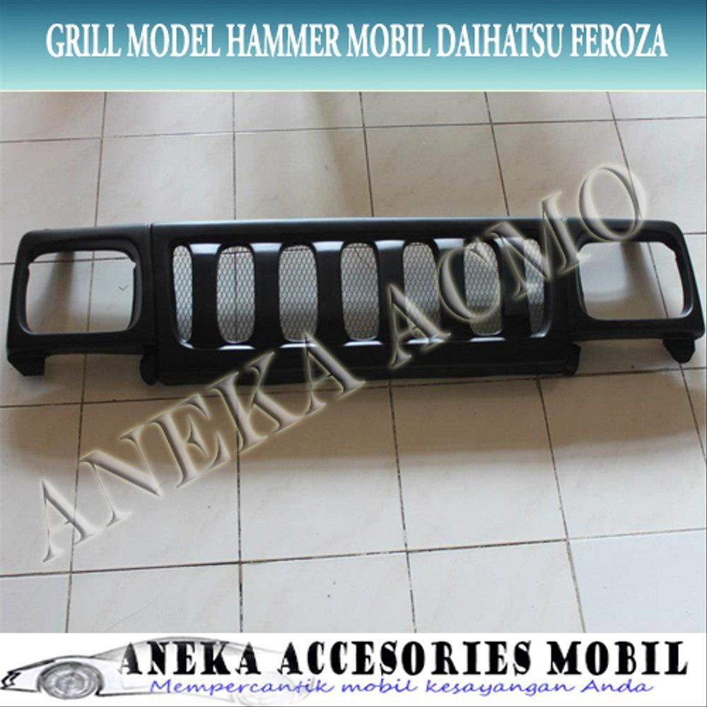 Grill Mobil Daihatsu Feroza Model Hammer