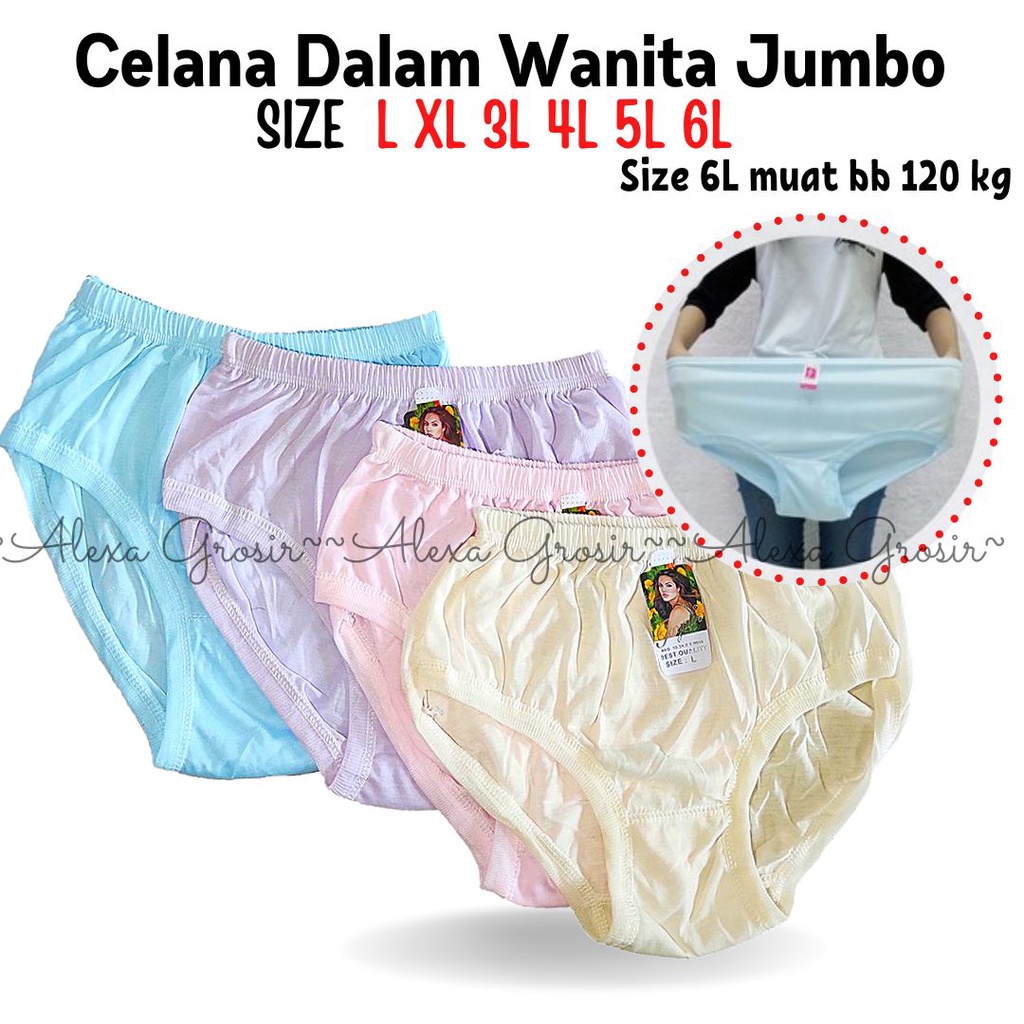 [ PREMIUM ] CELANA DALAM WANITA POLOS / CELANA DALAM WANITA KATUN LEMBUT MERK GAYATRI VIENNA MILLYA