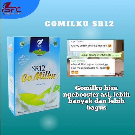 GO MILKU SR12 SUSU KAMBING ETAWA HALAL , BPOM MENINGKATKAN KESEHATAN IMUN TUBUH MELANCARKAN ASI ASLI