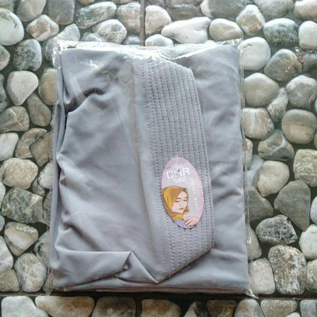 KERUDUNG BERGO SEMI CHR ORIGINAL TERLARIS-Abu