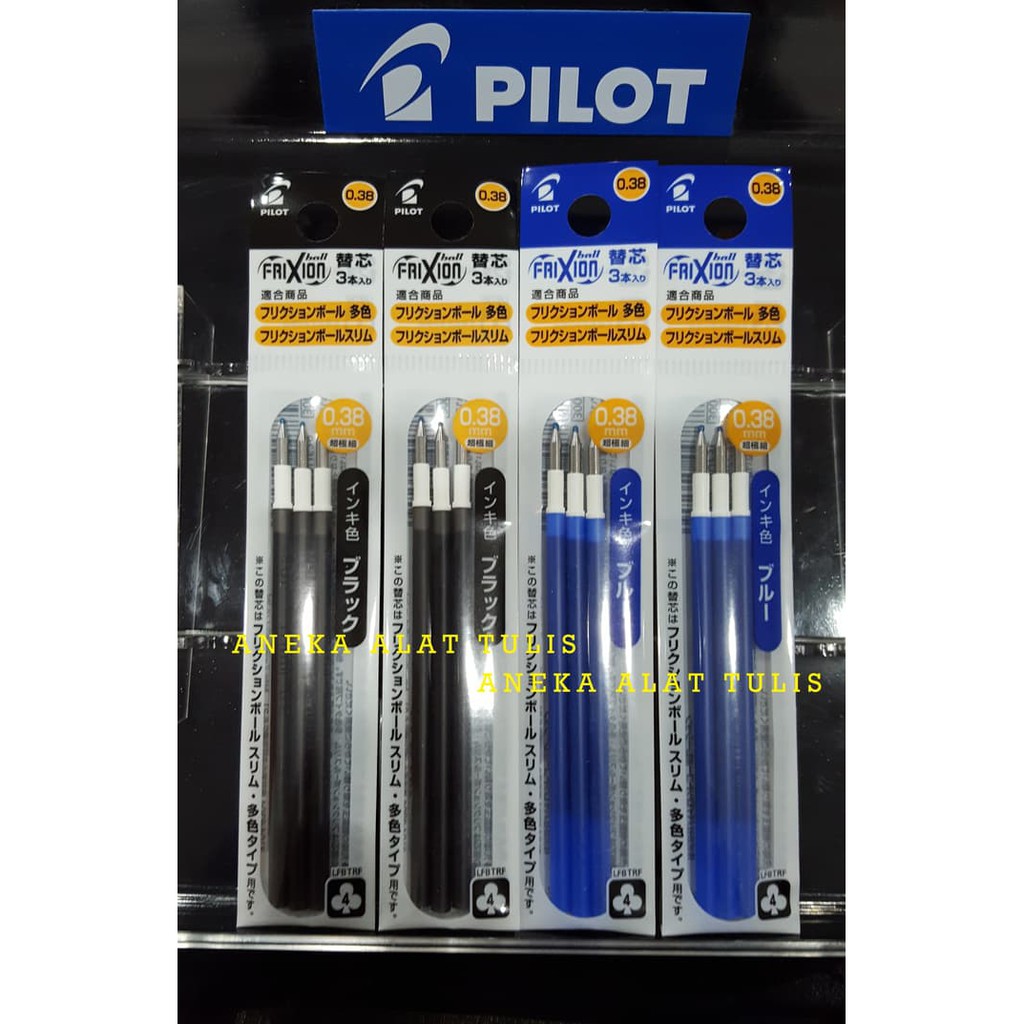 

@@SALE@@@ PILOT FRIXION SLIM REFILL 0.38 MM / ISI ULANG PEN FRIXION SLIM