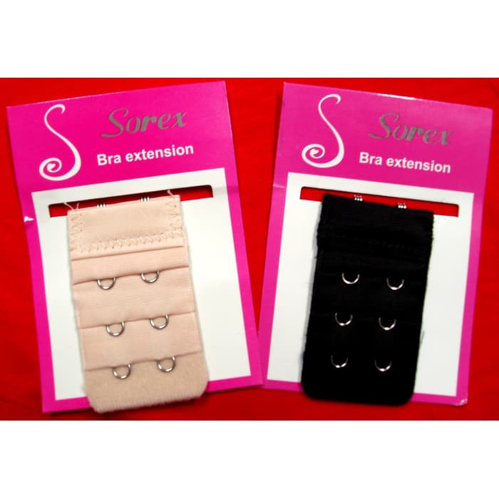 BRA EXTENTION EXTENDER BRA PENGAIT TAMBAHAN PERPANJANGAN KAIT BH 2 2001, KAIT BH 3 2002 SOREX