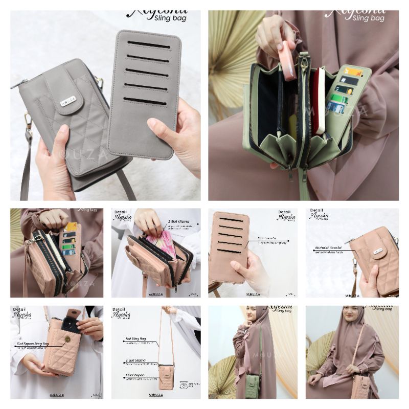 Ayesha sling bag by mouza
