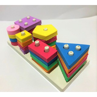 PE01 Mainan Edukatif PLASTIK Edukasi Anak Puzzle Balok PE01 Mainan Edukatif PLASTIK Edukasi Anak Puzzle Balok