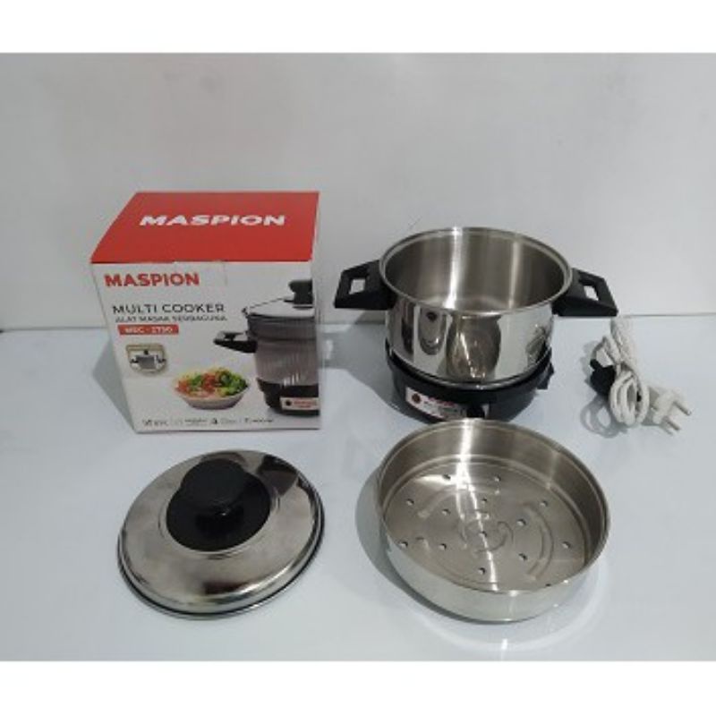 Maspion Multi Cooker MEC-2750 | Panci Listrik Serbaguna Maspion MEC2750 | Multi Electrik Cooker