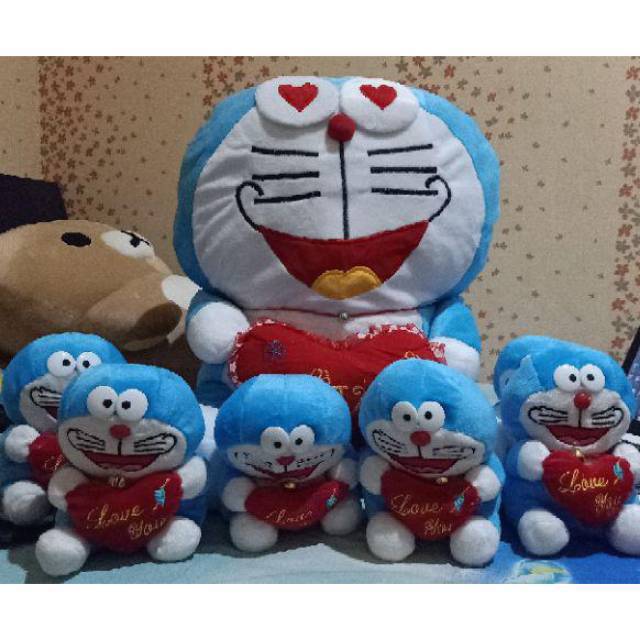 Boneka doraemon love beranak 6