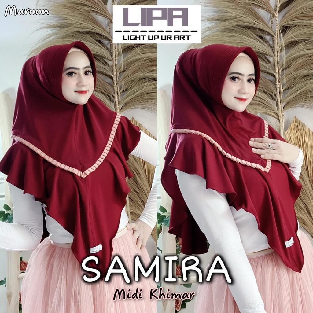 Jilbab Instan Bergo Jersey Samira Ori Lipa